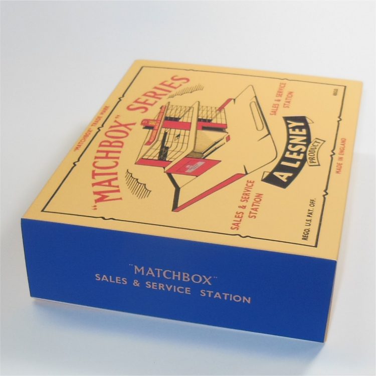 Matchbox Lesney Accessory MG-1b2 Esso Garage Service Station C Style Repro Box - Image 3