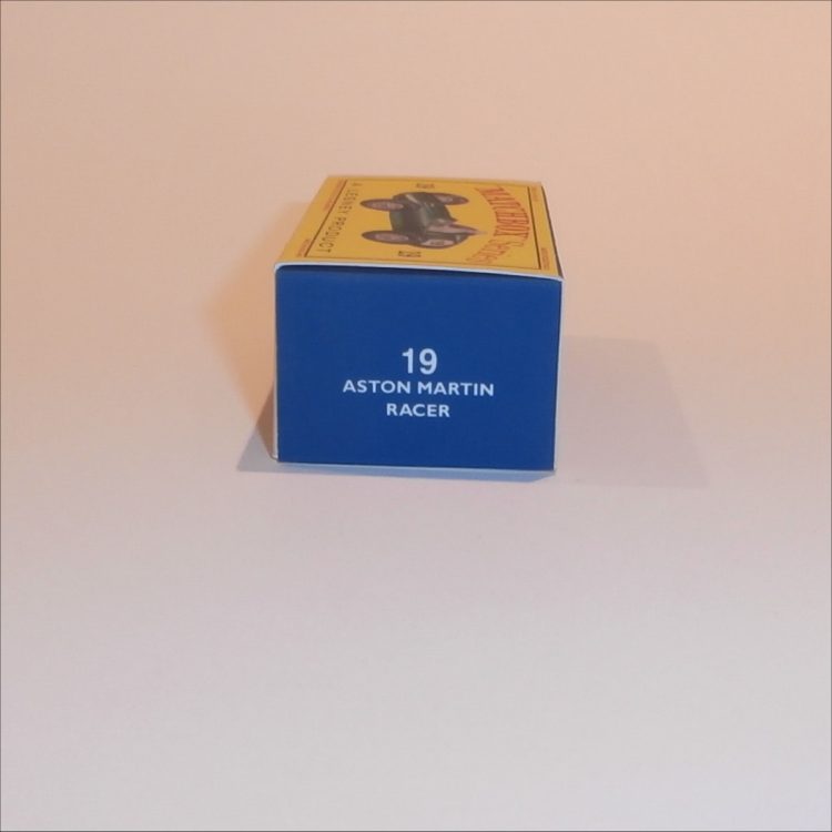 Matchbox Lesney 19c Aston Martin Racing Car Empty D Style Repro Box - Image 3