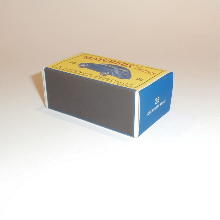 Matchbox Lesney 25b Volkswagen VW 1200 Sedan Empty D Style Repro Box - Image 2