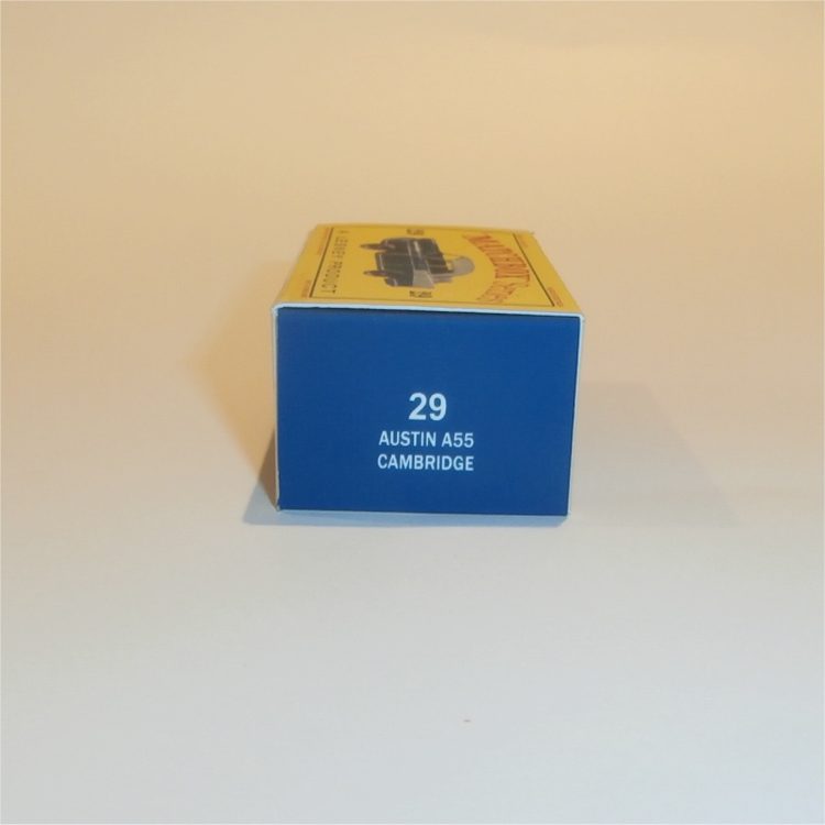 Matchbox Lesney 29a Austin Cambridge Empty D Style Repro Box - Image 3