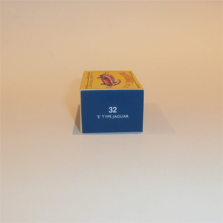 Matchbox Lesney 32b Jaguar XKE E-Type Empty D Style Repro Box - Image 3