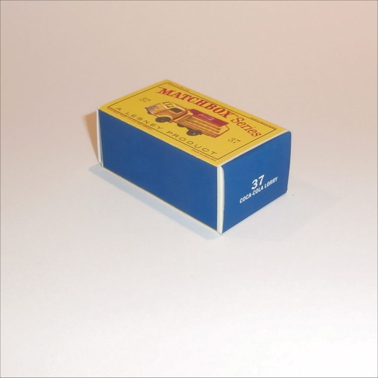 Matchbox Lesney 37b Karrier Coke Truck Empty D Style Repro Box - Image 2
