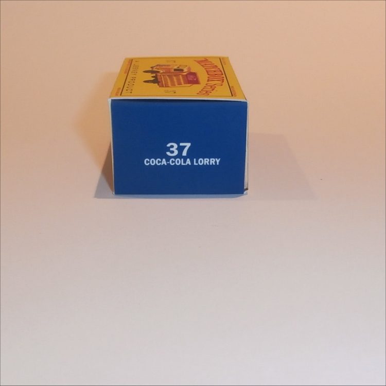 Matchbox Lesney 37b Karrier Coke Truck Empty D Style Repro Box - Image 3