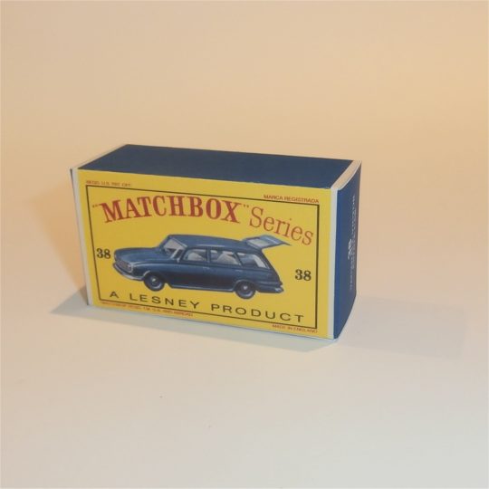 Matchbox Lesney 38b Vauxhall Victor Estate Empty D Style Repro Box