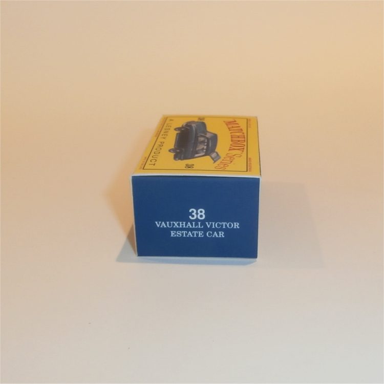Matchbox Lesney 38b Vauxhall Victor Estate Empty D Style Repro Box - Image 3
