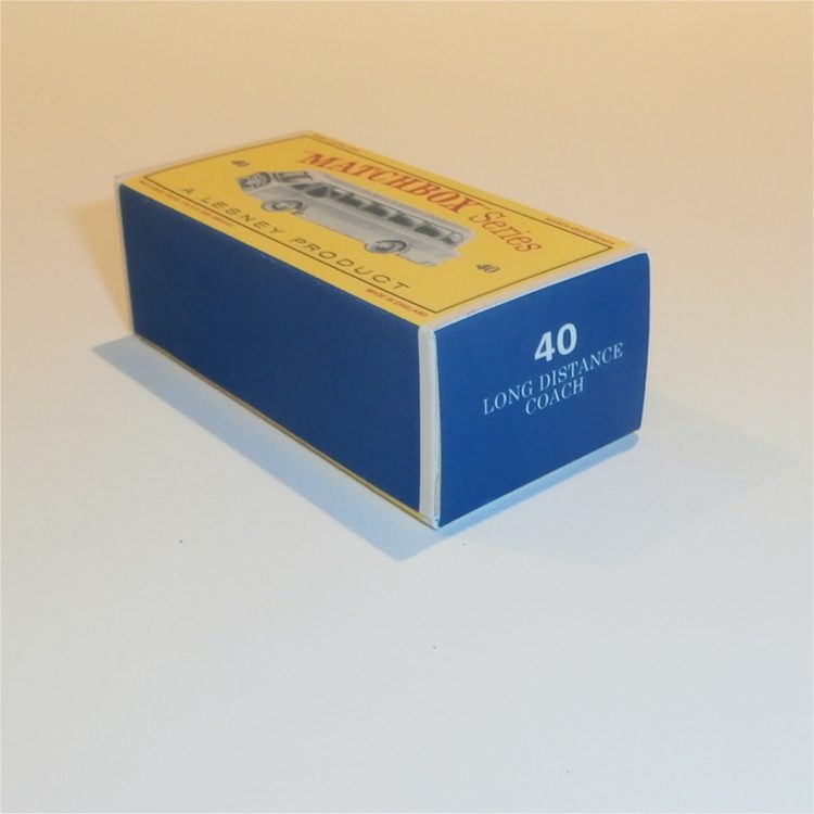 Matchbox Lesney 40b Tiger Coach Empty D Style Repro Box - Image 2
