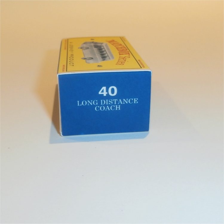 Matchbox Lesney 40b Tiger Coach Empty D Style Repro Box - Image 3