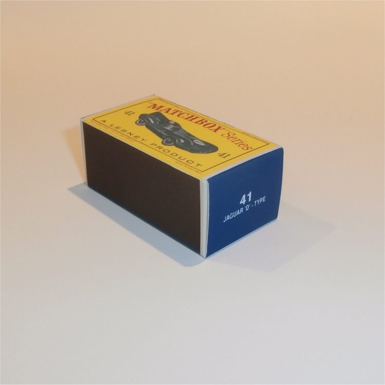 Matchbox Lesney 41b Jaguar D -Type Racing car Empty D Style Repro Box - Image 2