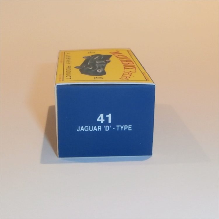 Matchbox Lesney 41b Jaguar D -Type Racing car Empty D Style Repro Box - Image 3