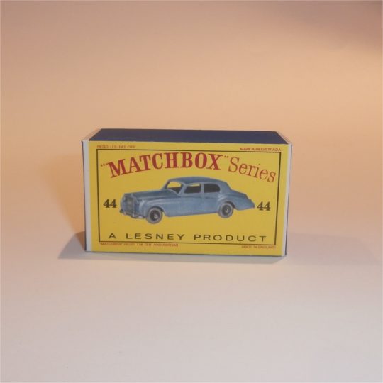 Matchbox Lesney 44a Rolls Royce Silver Cloud Empty D Style Repro Box