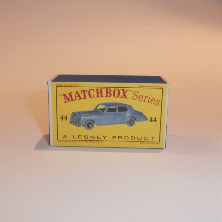 Matchbox Lesney 44a Rolls Royce Silver Cloud Empty D Style Repro Box