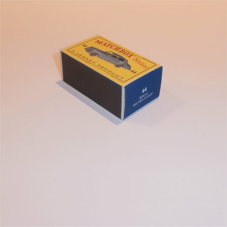 Matchbox Lesney 44a Rolls Royce Silver Cloud Empty D Style Repro Box - Image 2