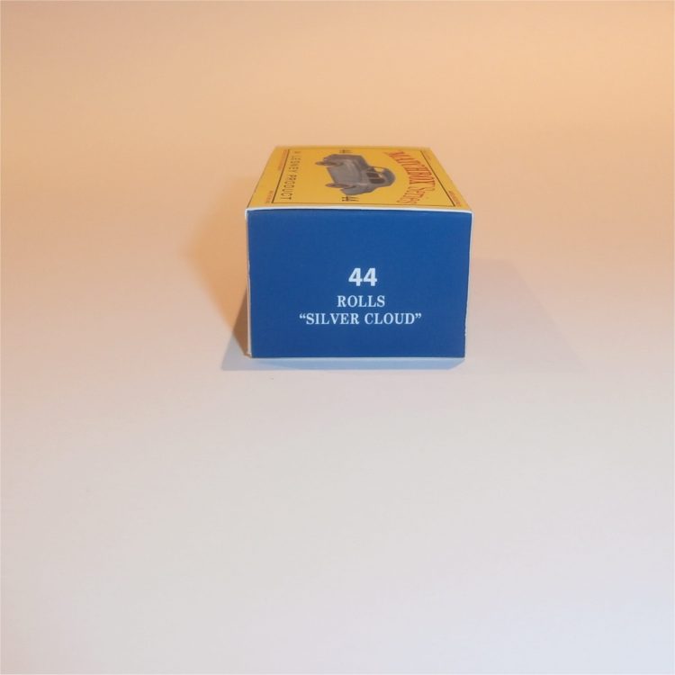 Matchbox Lesney 44a Rolls Royce Silver Cloud Empty D Style Repro Box - Image 3