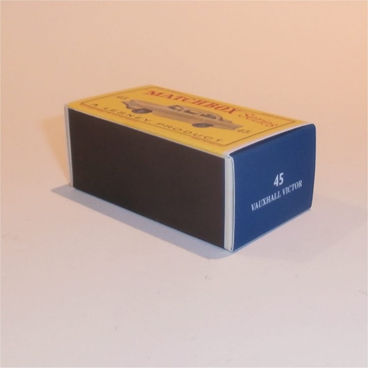 Matchbox Lesney 45a Vauxhall Victor Sedan Empty D Style Repro Box - Image 2