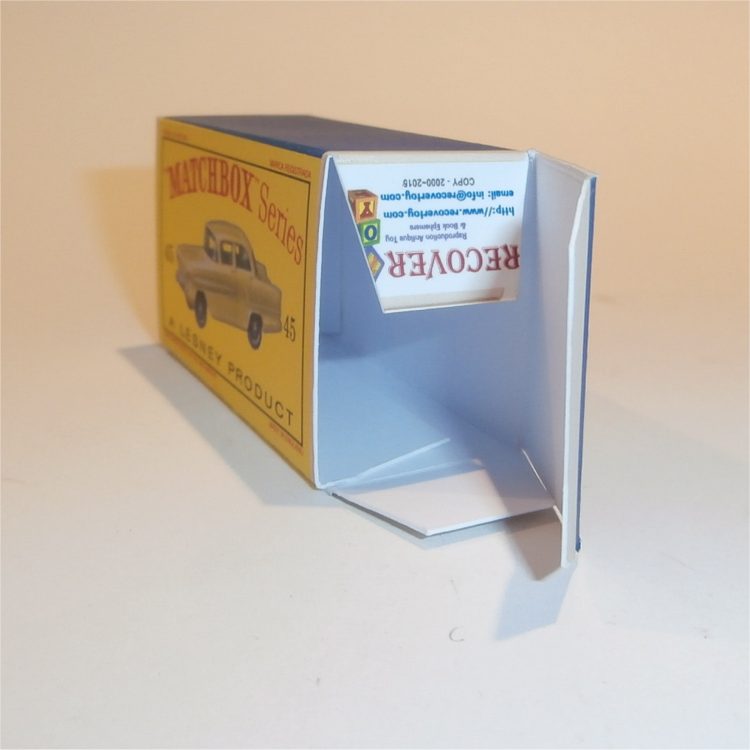 Matchbox Lesney 45a Vauxhall Victor Sedan Empty D Style Repro Box - Image 4