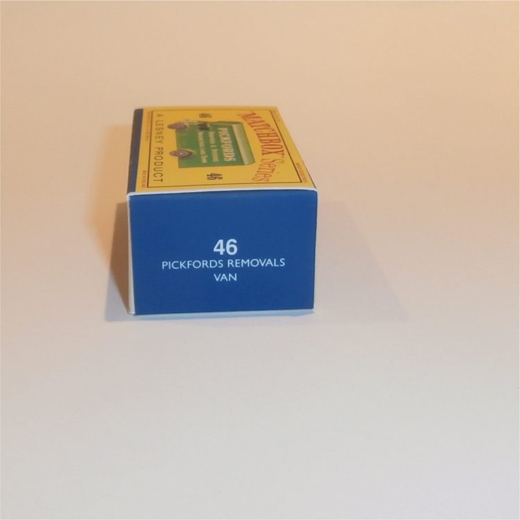 Matchbox Lesney 46b1 Pickfords Van Empty D Style Repro Box - Image 3