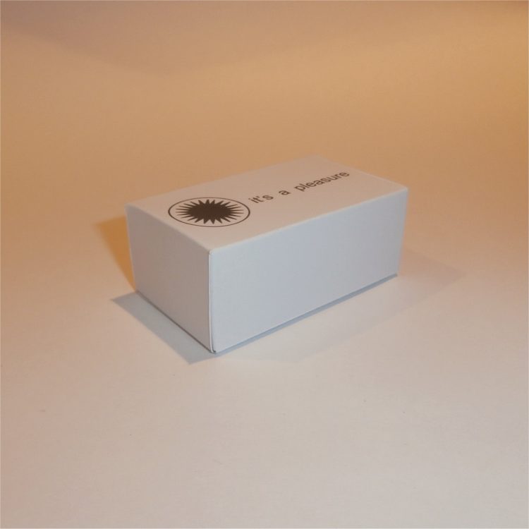 Matchbox Lesney 46b2 Bealesons Van Custom Promotional White Repro Box - Image 2