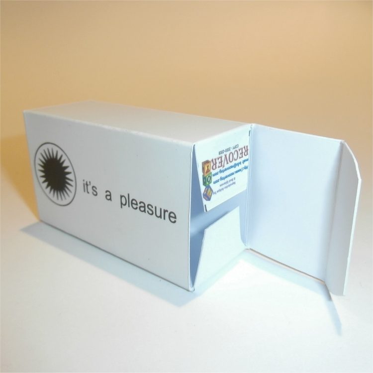 Matchbox Lesney 46b2 Bealesons Van Custom Promotional White Repro Box - Image 4