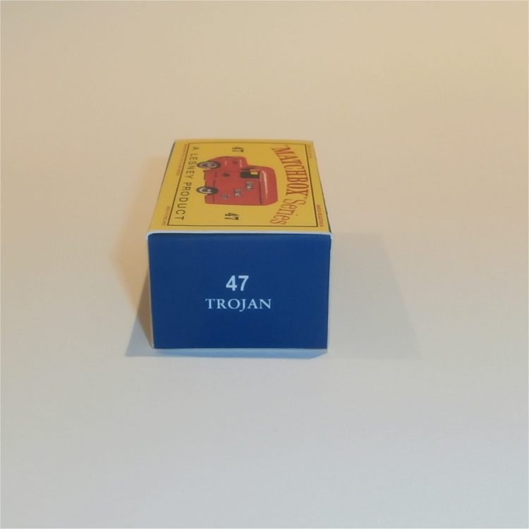 Matchbox Lesney 47a Trojan Van Empty D Style Repro Box - Image 3