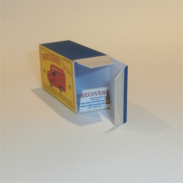 Matchbox Lesney 47a Trojan Van Empty D Style Repro Box - Image 4