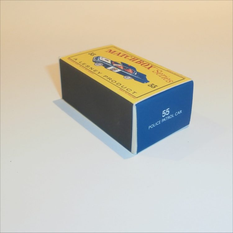 Matchbox Lesney 55b Ford Fairlane Police Car Empty D Style Repro Box - Image 2