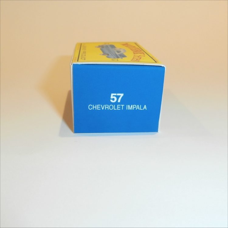 Matchbox Lesney 57b Chevrolet Empty D Style Repro Box - Image 3