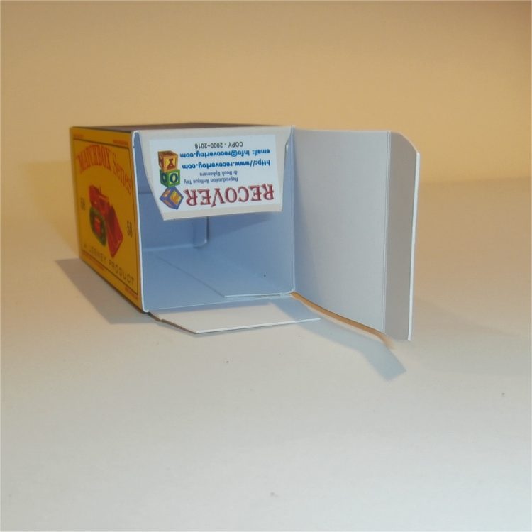 Matchbox Lesney 58b Drott Excavator Empty D Style Repro Box - Image 4