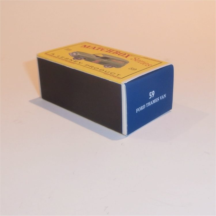 Matchbox Lesney 59a Ford Thames Singer Van Empty D Style Repro Box - Image 2