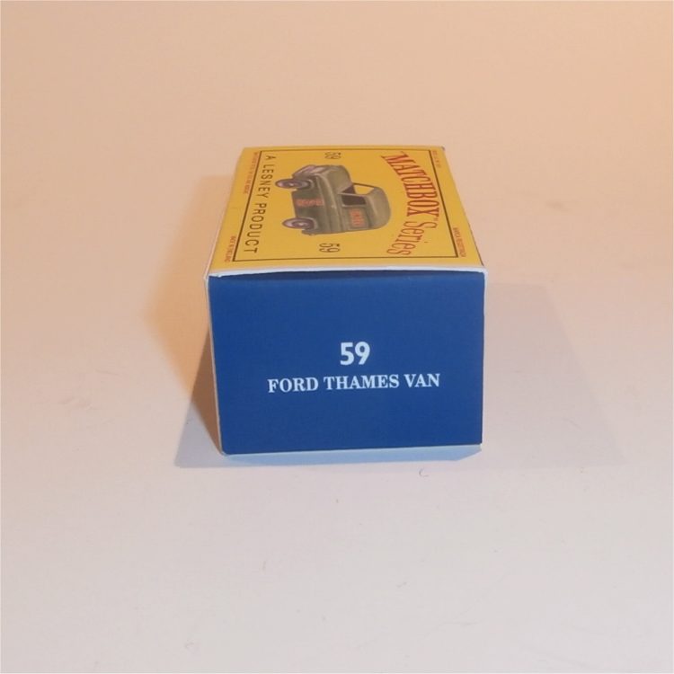 Matchbox Lesney 59a Ford Thames Singer Van Empty D Style Repro Box - Image 3