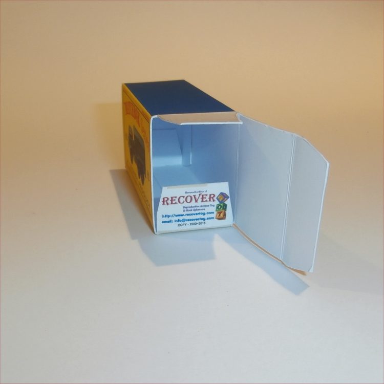 Matchbox Lesney 62a Military General Service Lorry Empty D Style Repro Box - Image 4