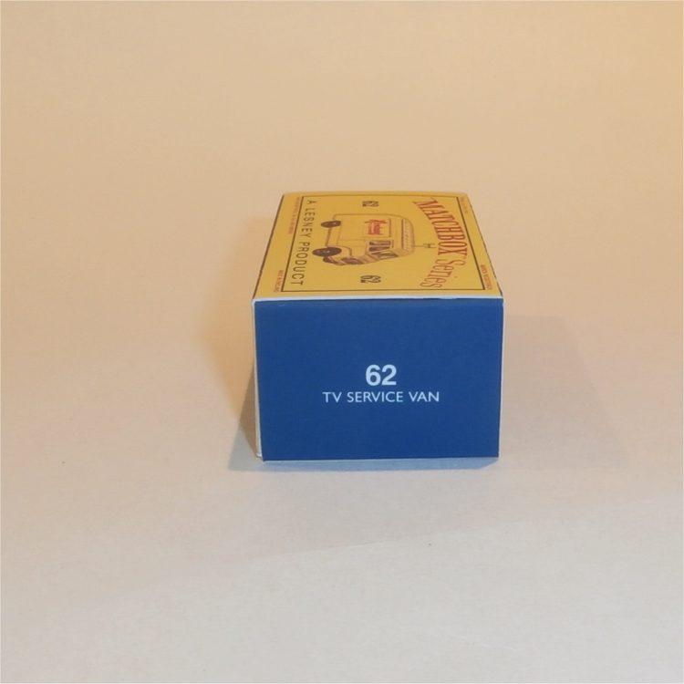 Matchbox Lesney 62b Commer TV Service Van Empty D Style Repro Box - Image 3