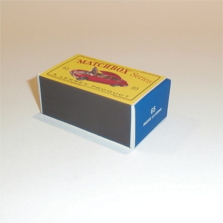 Matchbox Lesney 65b Jaguar MK V Empty D Style Repro Box - Image 2