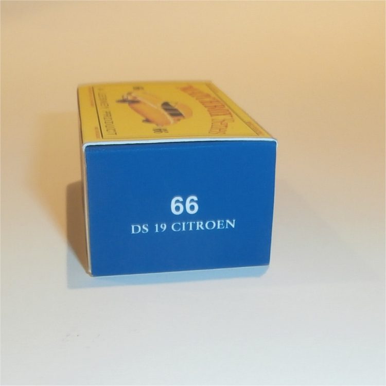Matchbox Lesney 66a Citroen DS19 Empty D Style Repro Box - Image 3