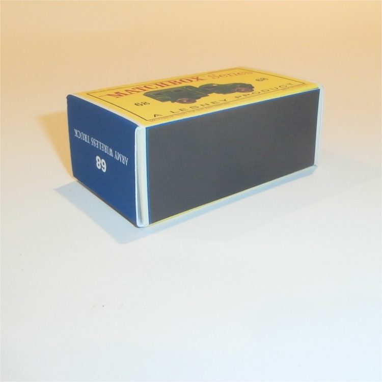 Matchbox Lesney 68a Austin Military Radio Van Empty D Style Repro Box - Image 3