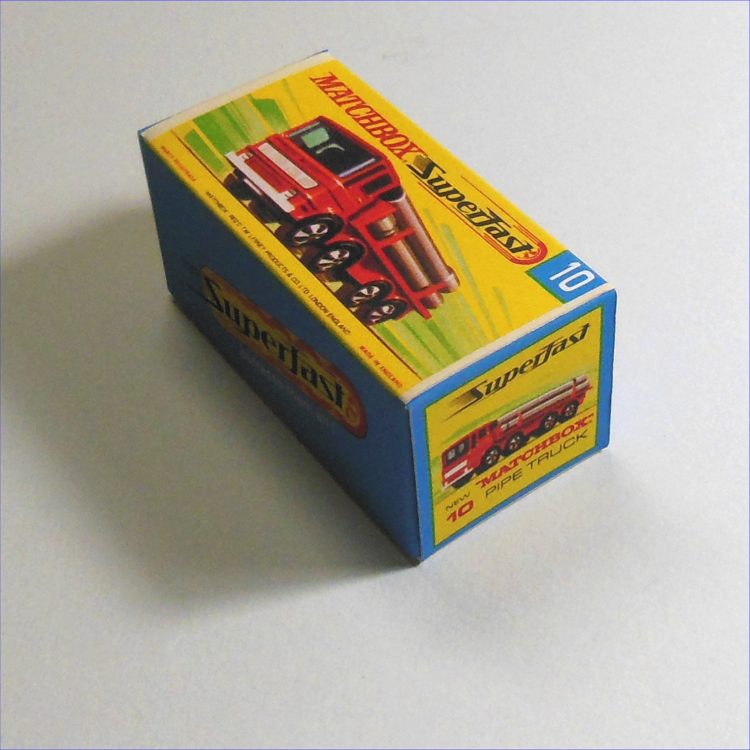 Matchbox Lesney 10e Leyland Pipe Truck G Style Repro Box - Image 2