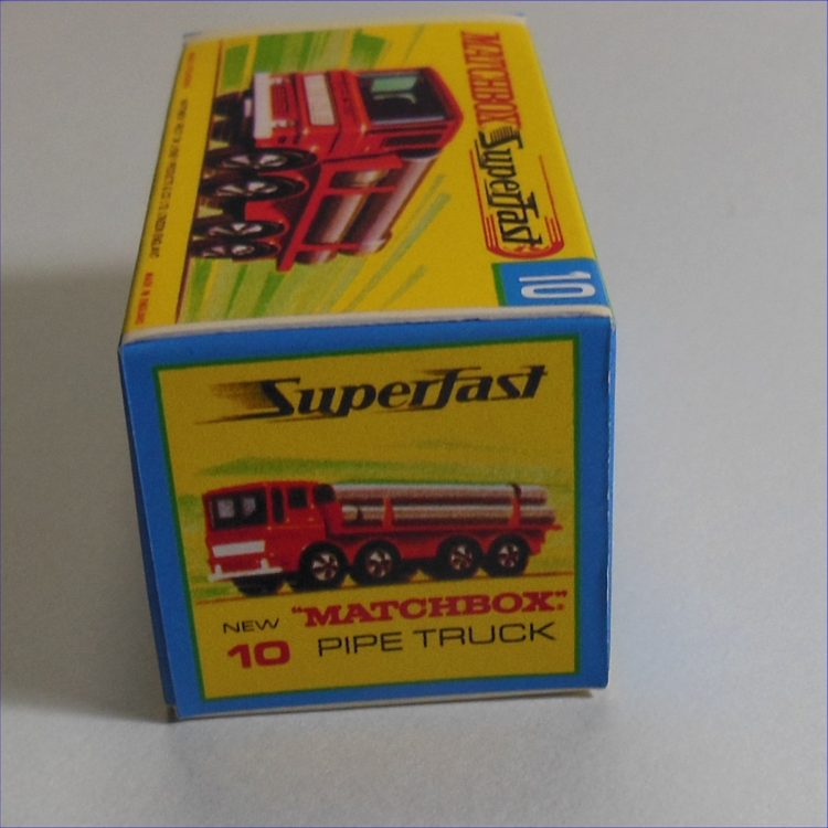 Matchbox Lesney 10e Leyland Pipe Truck G Style Repro Box - Image 3