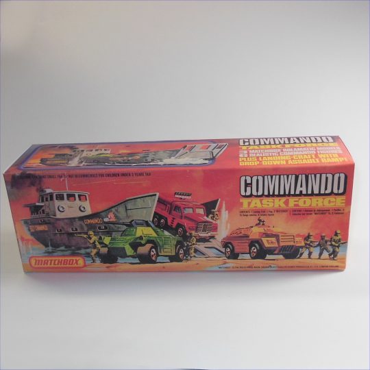 Matchbox Lesney Gift Set G-9d Commando Task Force J Style Repro Box