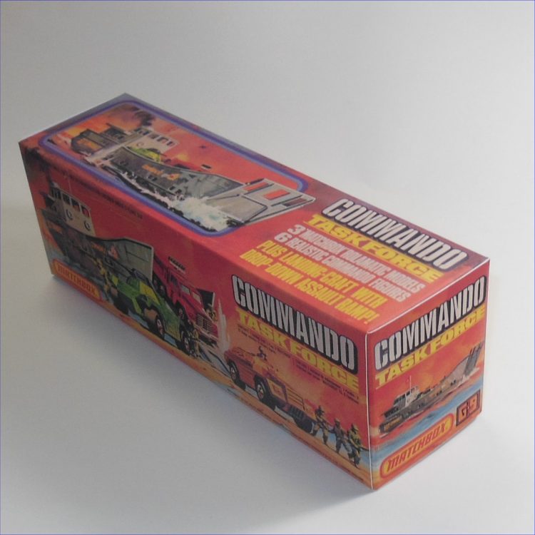 Matchbox Lesney Gift Set G-9d Commando Task Force J Style Repro Box - Image 2